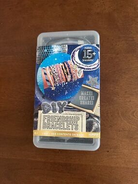 DIY Friendship Bracelets Kit and storage container